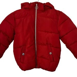 H&M Red Coat/Jacket Kids Size 4Y-5Y